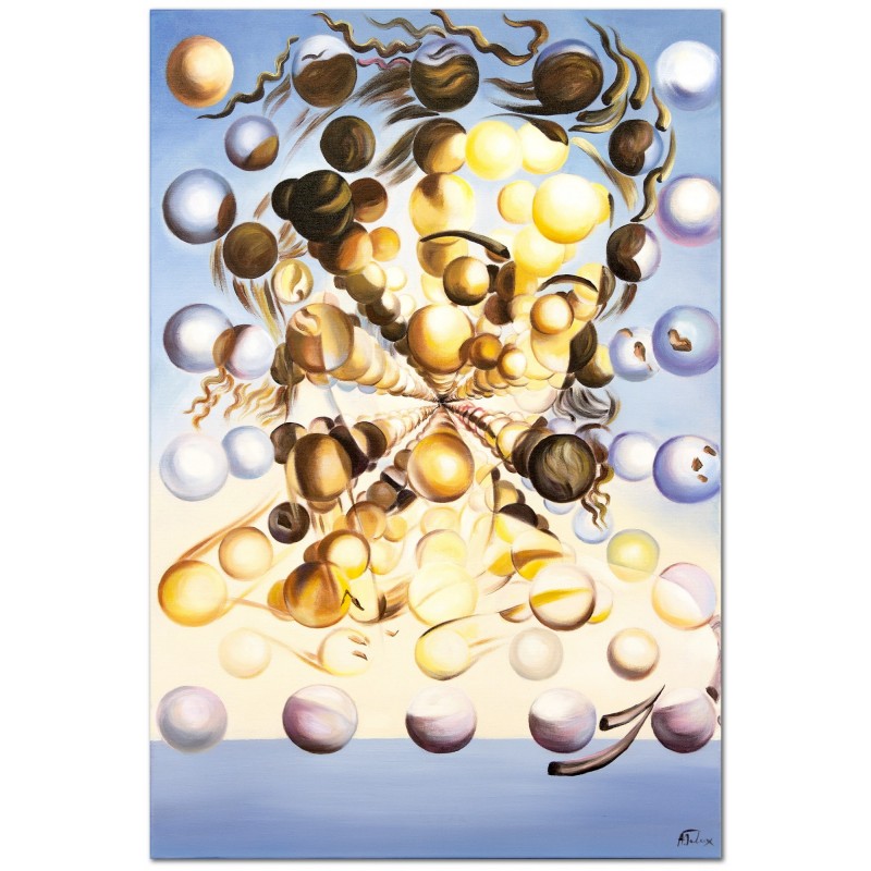  Obraz olejny ręcznie malowany Salvador Dali Galatea 60x90cm