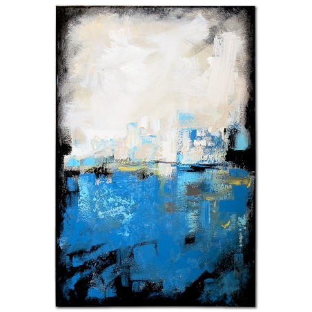  Obraz ręcznie malowany na płótnie Dwa światy 80x120cm