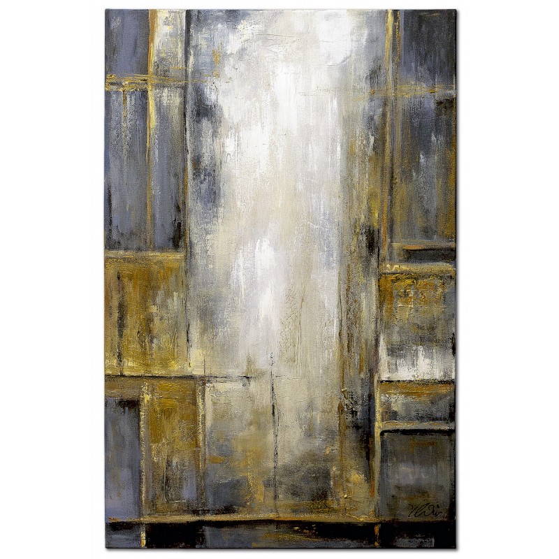 Obraz ręcznie malowany Wodospad 80x120cm