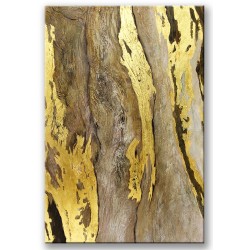  Obraz olejny ręcznie malowany Złoty pień 80x120cm