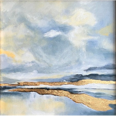  Obraz olejny ręcznie malowany 60x60 Abstrakcja