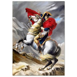  Obraz malowany Jacques-Louis David Napoleon 50x70cm