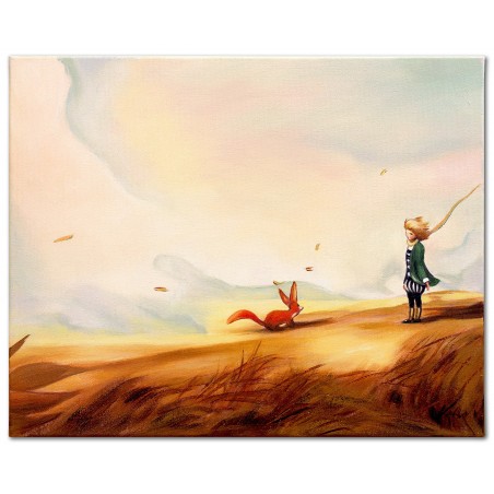  Obraz ręcznie malowany na płótnie Mały Książę 40x50cm