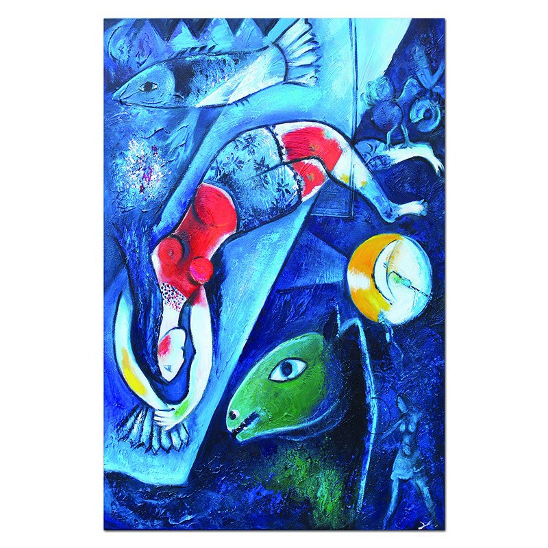  Obraz olejny ręcznie malowany 60x90 cm kopia
