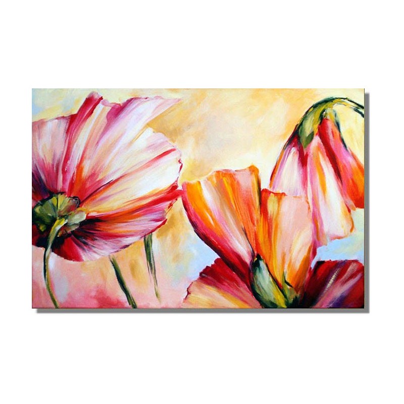  Obraz olejny ręcznie malowany 50x70cm Witrażowa kompozycja