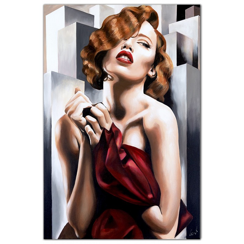  Obraz malowany 60x90cm