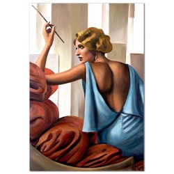  Obraz malowany 60x90cm