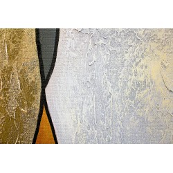  Obraz olejny ręcznie malowany 90x90 cm Postać