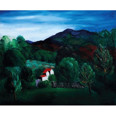  Obraz na płótnie 50x40cm Moïse Kisling Prowansalski krajobraz