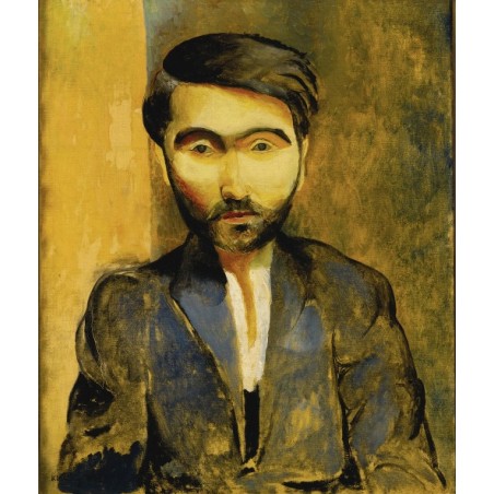  Obraz na płótnie 50x60cm Moïse Kisling Portret Mieczysława Zborowskiego