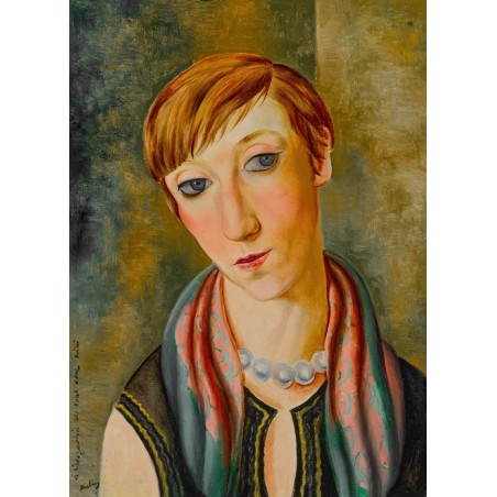  Obraz na płótnie 50x70cm Moïse Kisling Portret Renée Kisling