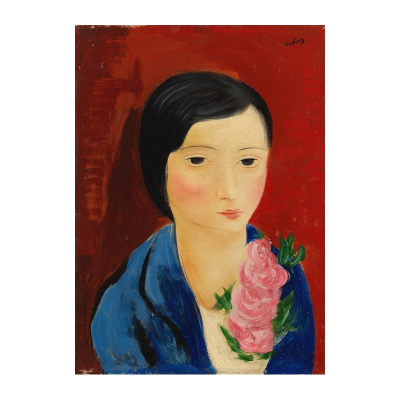  Obraz na płótnie 50x70cm Moïse Kisling Portret