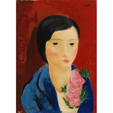  Obraz na płótnie 50x70cm Moïse Kisling Portret