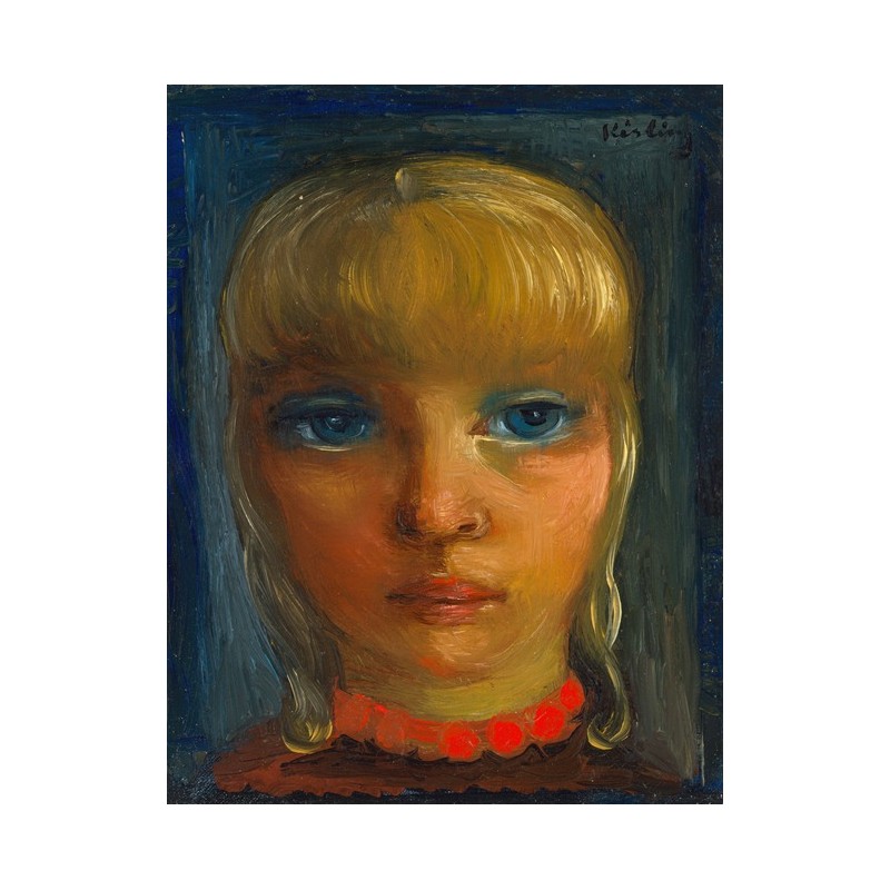  Obraz na płótnie 50x60cm Moïse Kisling Portret