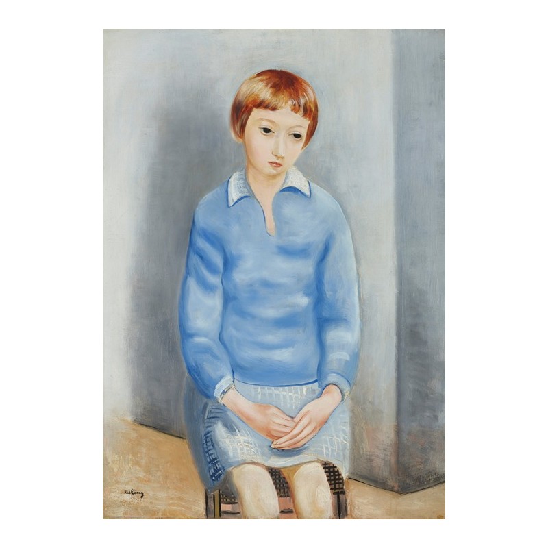  Obraz na płótnie 50x70cm Moïse Kisling Portret panny L. Michaux