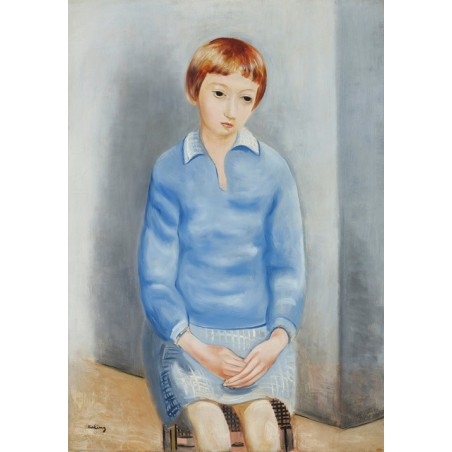  Obraz na płótnie 50x70cm Moïse Kisling Portret panny L. Michaux