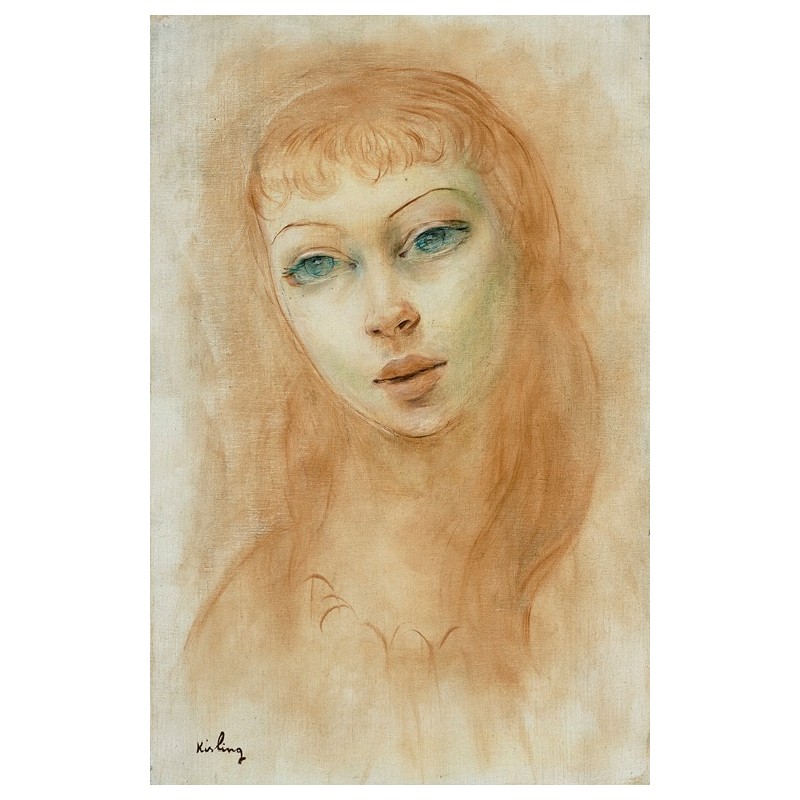  Obraz na płótnie 50x75cm Moïse Kisling Portret kobiety