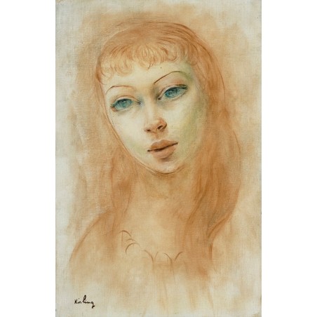  Obraz na płótnie 50x75cm Moïse Kisling Portret kobiety