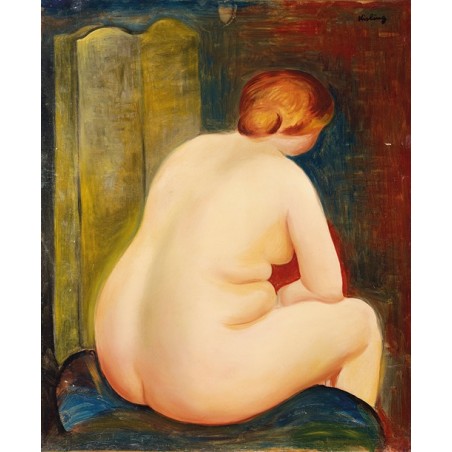  Obraz na płótnie 50x60cm Moïse Kisling Akt od tyłu