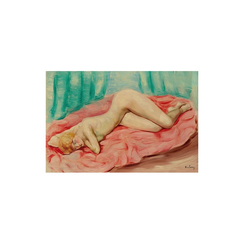  Obraz na płótnie 50x30cm Moïse Kisling Leżący akt