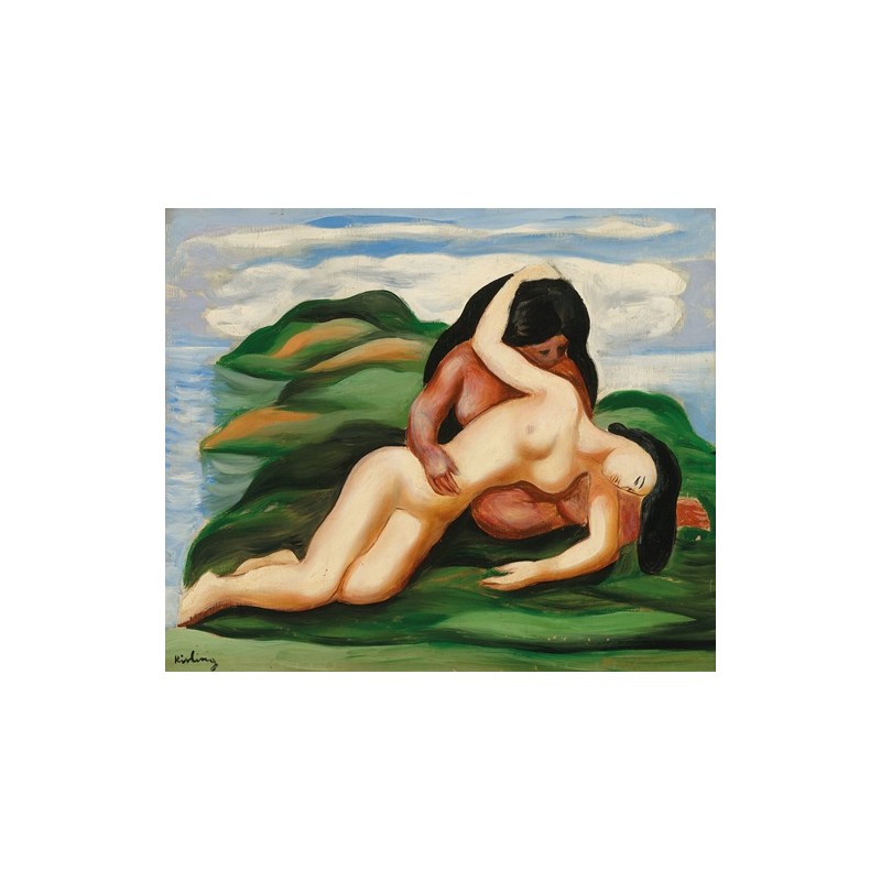  Obraz na płótnie 50x40cm Moïse Kisling Rozbitkowie