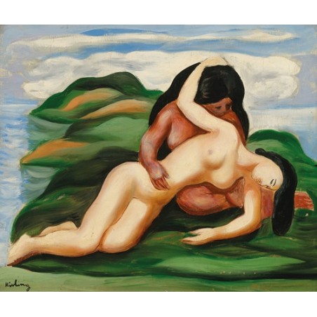  Obraz na płótnie 50x40cm Moïse Kisling Rozbitkowie