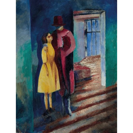  Obraz na płótnie 50x60cm Moïse Kisling Matka i córka