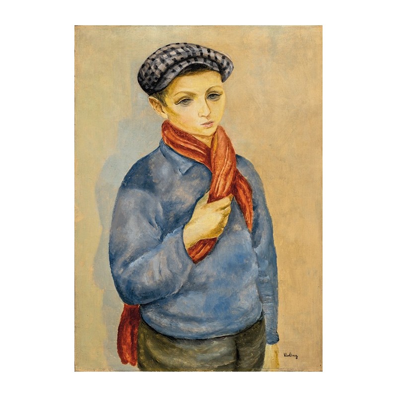  Obraz na płótnie 50x70cm Moïse Kisling Młody chłopiec w czapce