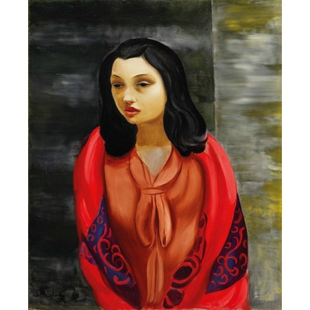  Obraz na płótnie 50x60cm Moïse Kisling Młoda dziewczyna
