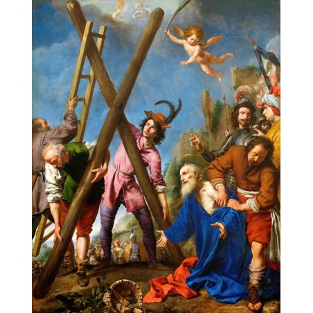  Obraz na płótnie 50x70cm Carlo Dolci Święty Andrzej modlący się przed męczeństwem
