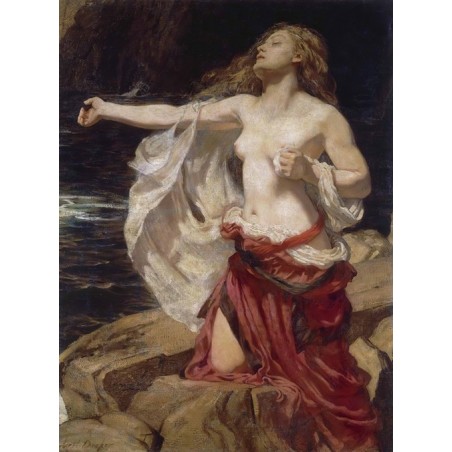  Obraz na płótnie 50x70cm Herbert James Draper Ariadna