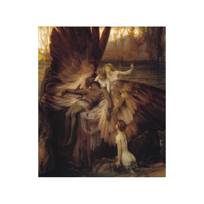  Obraz na płótnie 50x60cm Herbert James Draper Opłakiwanie Ikara
