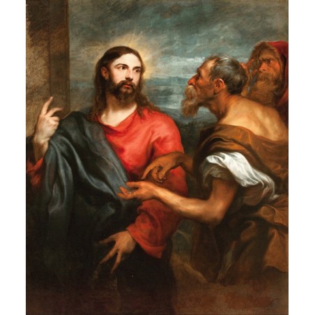 Obraz na płótnie 50x60cm Anthony van Dyck Chrystus i monety