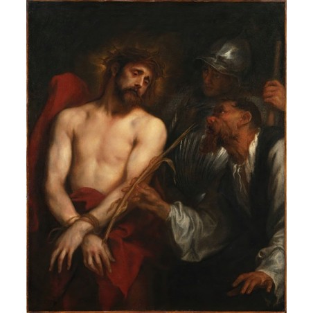  Obraz na płótnie 50x60cm Anthony van Dyck Urąganie Chrystusowi