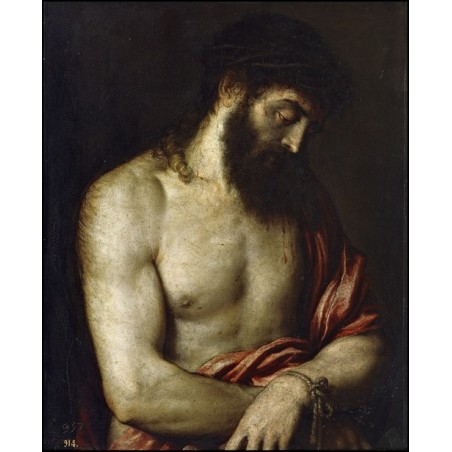  Obraz na płótnie 50x60cm Titian Oto człowiek
