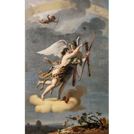  Obraz na płótnie 50x80cm JEAN Baptiste Debret Cztery pory roku Jesień