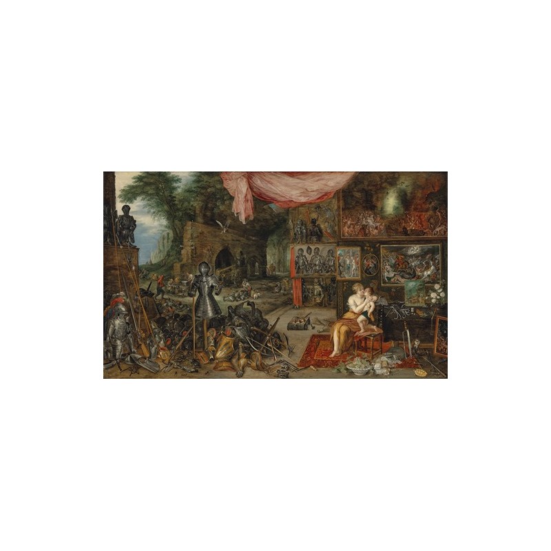  Obraz na płótnie 50x30cm Jan Brueghel the Younger Pięć zmysłów Dotyk