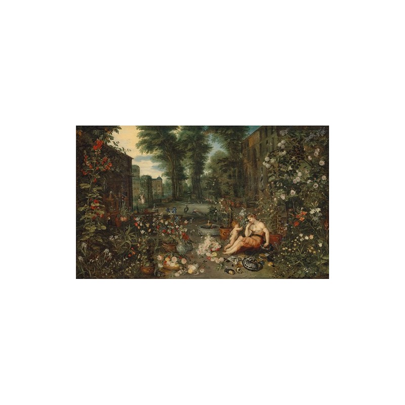  Obraz na płótnie 50x30cm Jan Brueghel the Younger Pięć zmysłów Węch