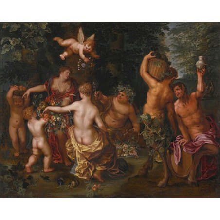  Obraz na płótnie 50x40cm Jan Brueghel the Younger