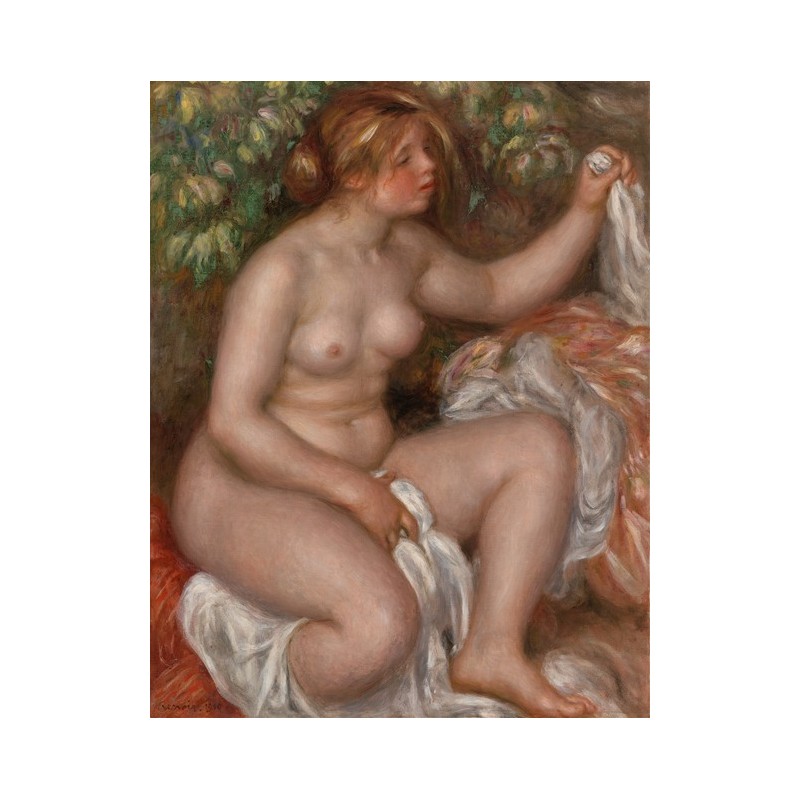  Obraz na płótnie 50x60cm Pierre-Auguste Renoir Po kąpieli