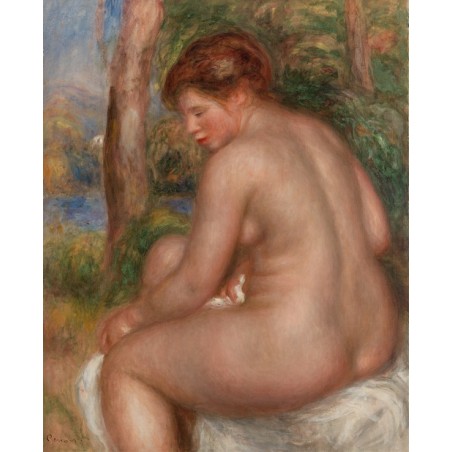  Obraz na płótnie 50x60cm Pierre-Auguste Renoir Kąpiąca się