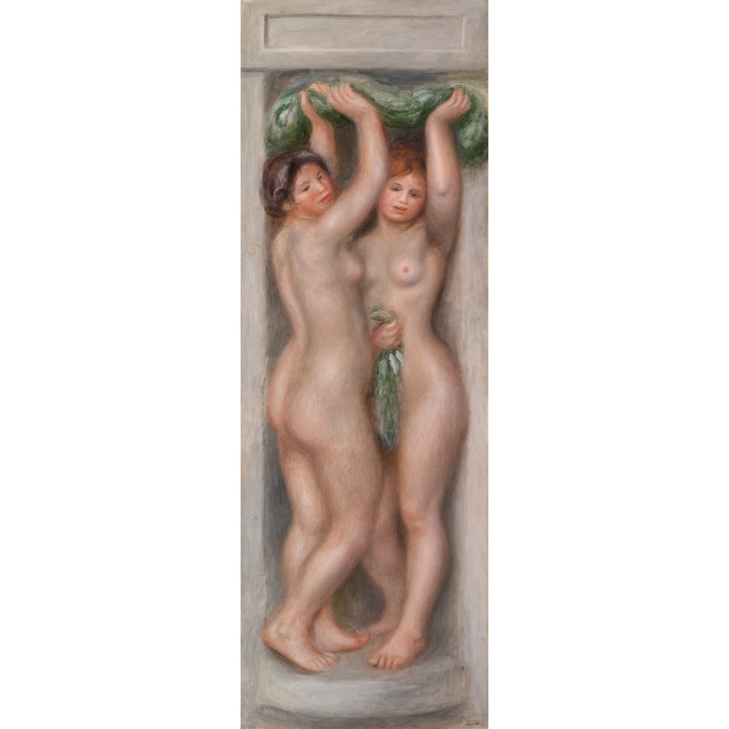  Obraz na płótnie 50x150cm Pierre-Auguste Renoir Kariatyda