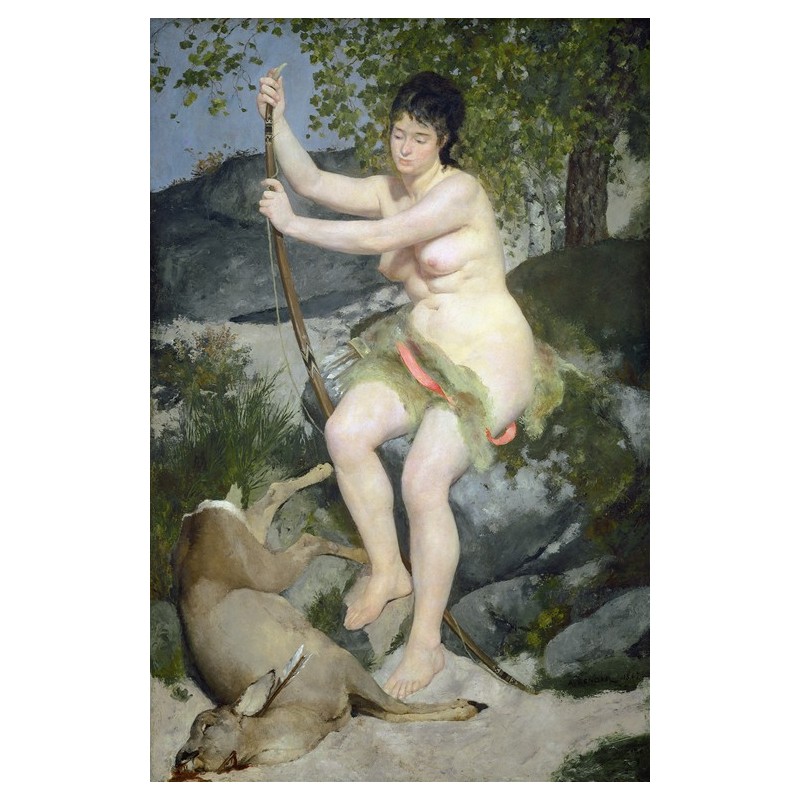  Obraz na płótnie 50x75cm Pierre-Auguste Renoir Diana