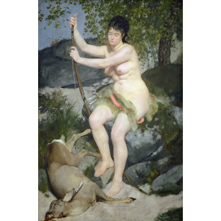  Obraz na płótnie 50x75cm Pierre-Auguste Renoir Diana