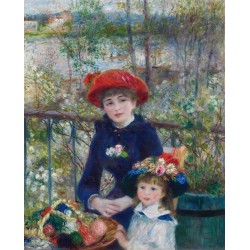  Obraz na płótnie 50x60cm Pierre-Auguste Renoir Dwie siostry