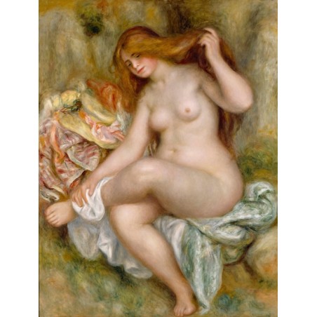  Obraz na płótnie 50x70cm Pierre-Auguste Renoir Kobieta podczas kąpieli