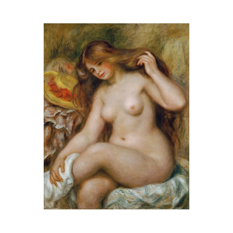  Obraz na płótnie 50x60cm Pierre-Auguste Renoir Kąpiel kobiety