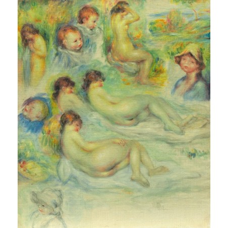  Obraz na płótnie 50x60cm Pierre-Auguste Renoir Studia Pierre’a Renoira