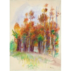  Obraz na płótnie 50x70cm Pierre-Auguste Renoir Gaj drzew