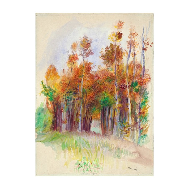  Obraz na płótnie 50x70cm Pierre-Auguste Renoir Gaj drzew